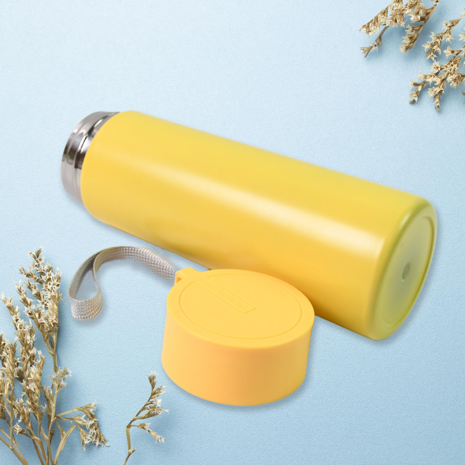 Vacuum Insulated Stainless Steel Double Walled (500 Ml Approx  Mix Color)