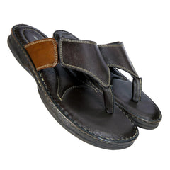 AM PM Genuine Leather Men's Daily Wear Slippers