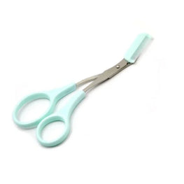 Safe Eyebrow Trimmer Makeup Tools Stainless Steel Eyebrow Scissors with Comb Hair Removal Shaver Eyebrows Shaping Makeup tools